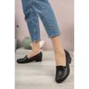 Women's Genuine Leather Low-Heeled Casual Comfort Shoes