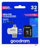 Karta pamięci microSDHC GOODRAM 32GB M1A4 UHS-I + Adapter
