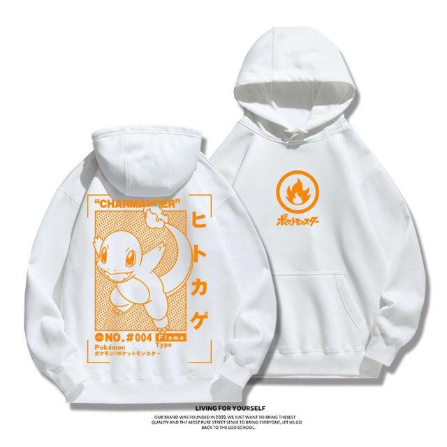 New Animation Cartoon Cute Printed Sweater Men And Women Couple Hoodie