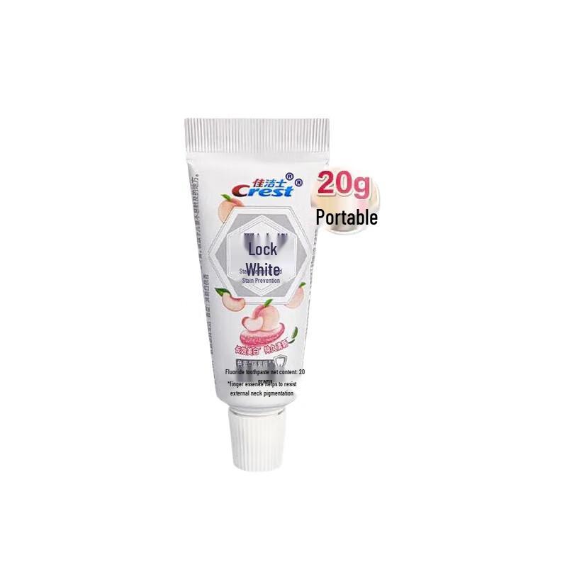 

Crest Dual-Color White Peach Toothpaste