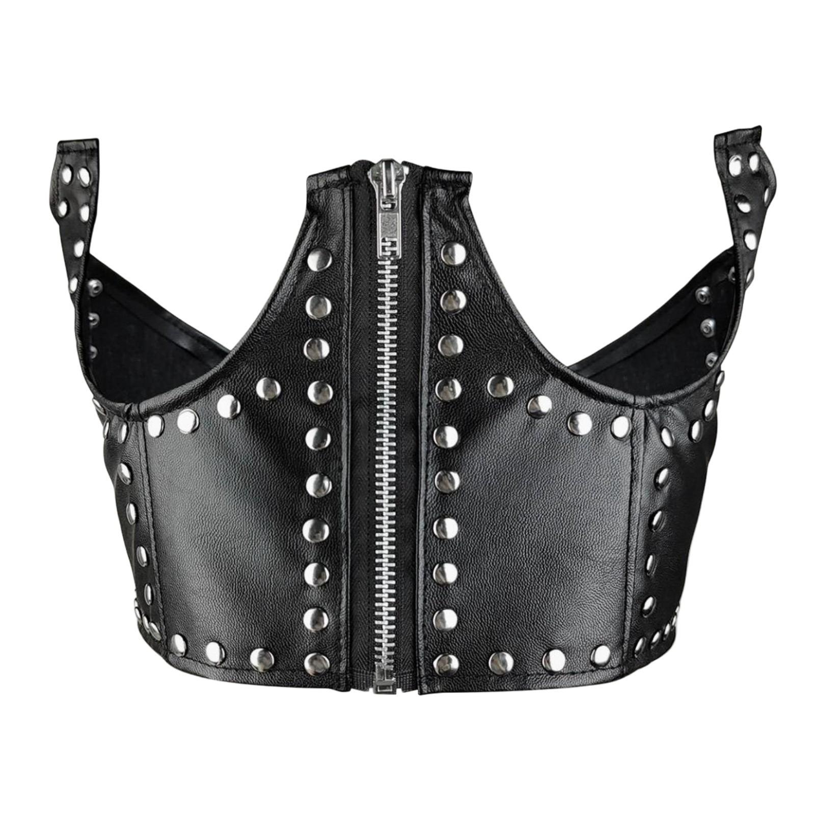 Эластичный пояс в стиле панк, универсальный эластичный женский декоративный широкий пояс с молнией чёрный