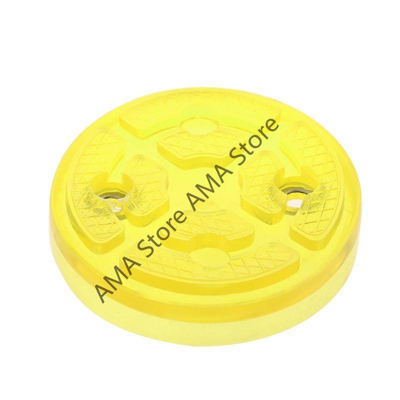 X7JF Universal Pad Lifting Support Pads Adapter for Jack Stand Universal Rubber Slotted Frame Pinch Welds Protector