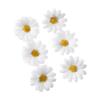Sunflower Hair Clip for Birthday Party Elegant Daisy Hair Clip Sidepin Women Girl Lovely Barrettes Sweet Headwear 6PCS