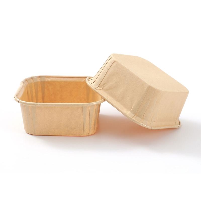 Pack of 50 Oven Safe Baking Cups Heat Resistant Up to 220°C Disposable Paper Muffins Liners for Cupcakes Brownies