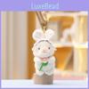 Rabbit Cute Rural Embracing Flowers Plush Toy Keychain Kid Gift Choice Perfect