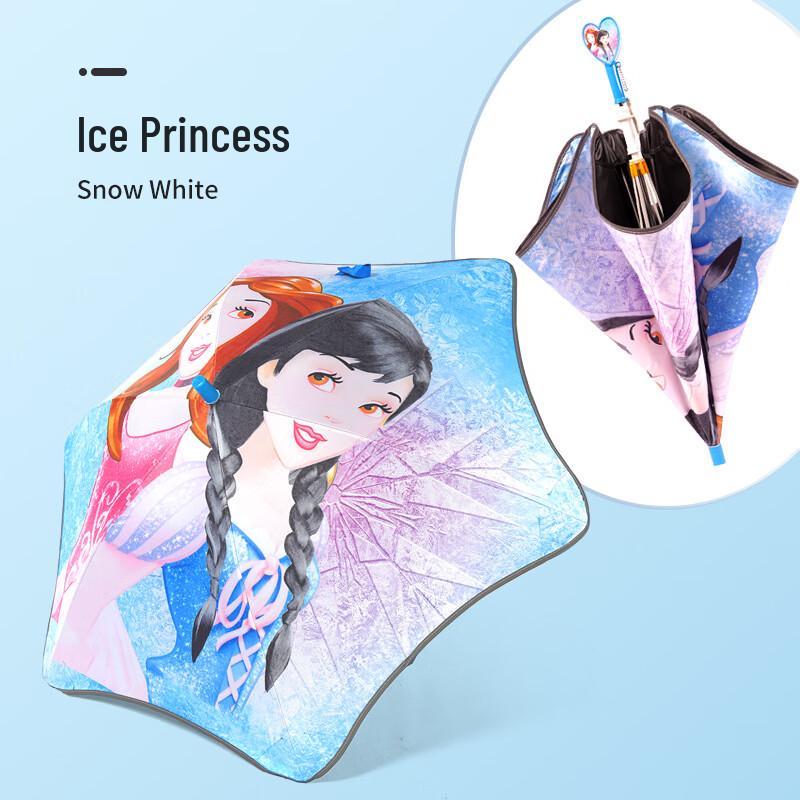 Nanjiao Kids Ice Princess UV Protection Straight Umbrella