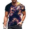 Vegeta Dragon Ball Z Goku Men's T Shirt Trend Streetwear Cool Harajuku GYM Oversized 110-6XL O-collar Short Sleeved Anime Saiyan