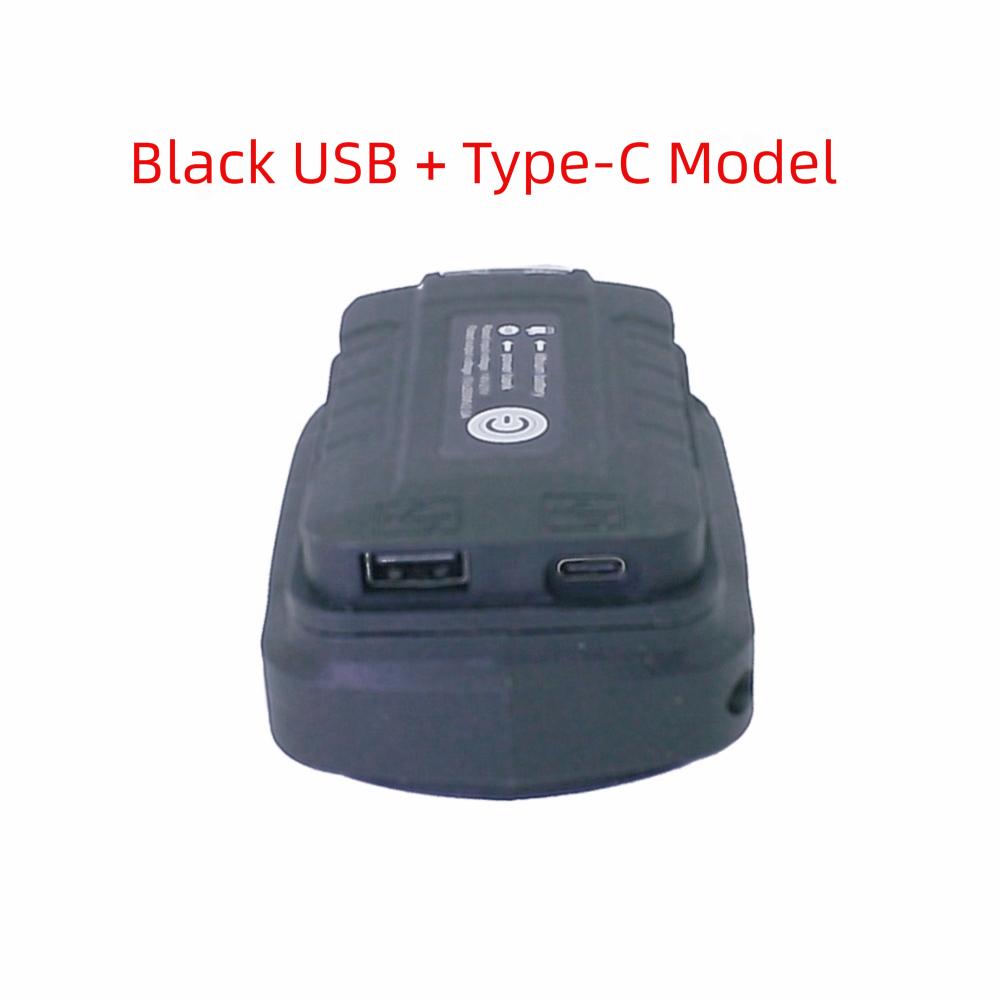 Dual USB Ports 5V 2A USB Battery Adapter for Makita  Workshop Power Tool Accessories