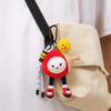 Fluffy Table Tennis Doll Pendant PP Cotton Sports Plush Keychain  Birthday Xmas Gift
