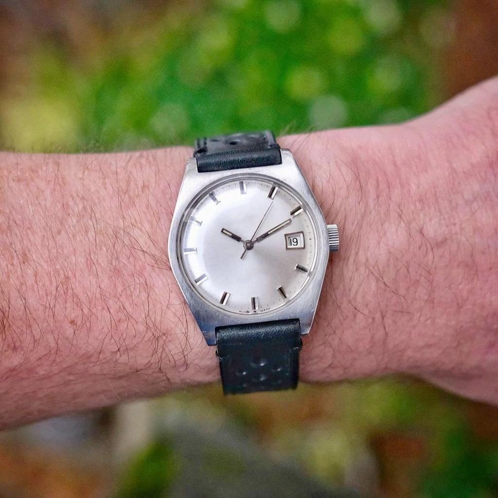 20mm Genuine Leather Watch Band for Omega and Perforated Flexible Italian Compatible with Omega and Swatch [hemsut H] X, Swatch, MoonSwatch. Design,