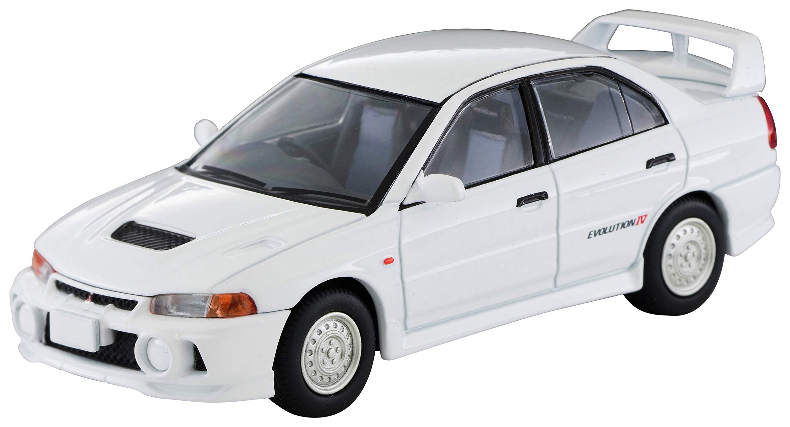 

Tomica Limited Vintage Neo Scale Mitsubishi Lancer RS Evolution IV 1996 Finished Model 1/64 LV-N186c (White, Model) - белый