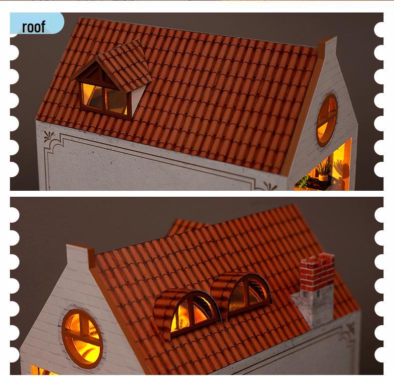 Tianyu 3D DIY Luminous Book Nook: Creative Handmade Model