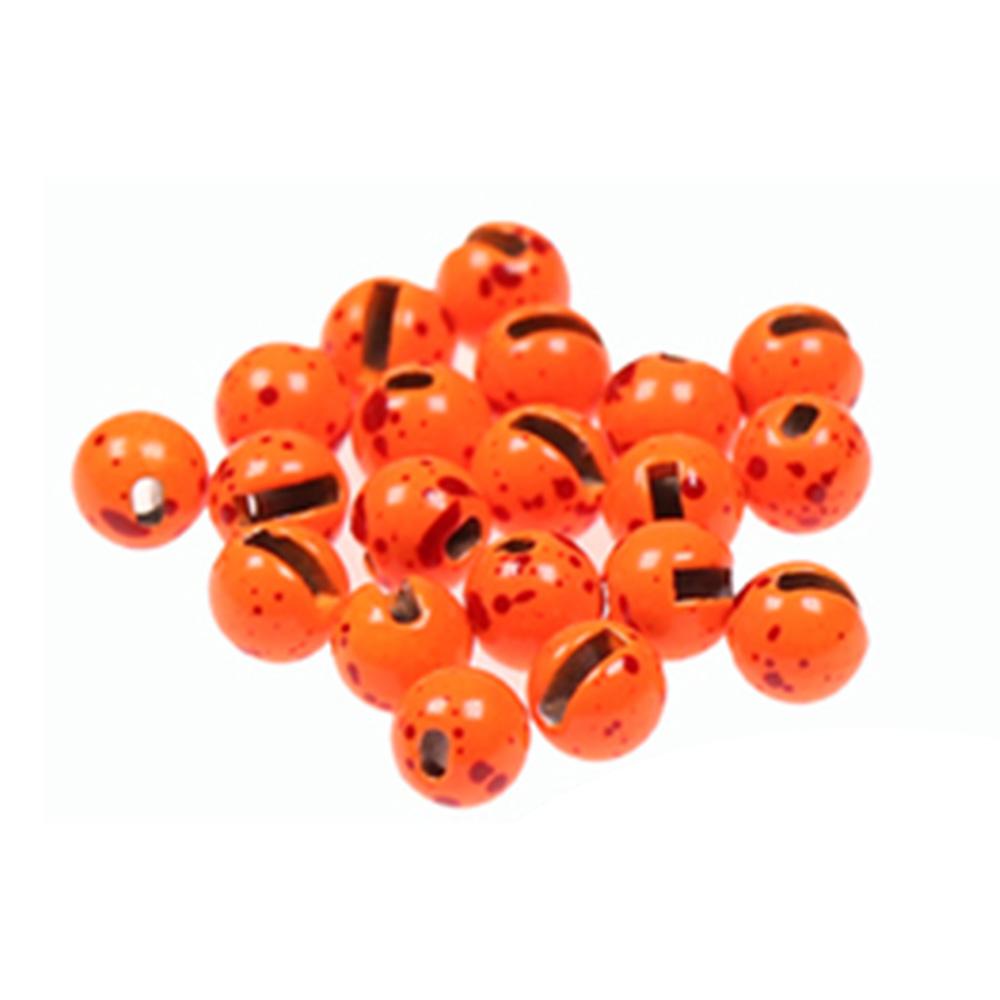 

20Pcs/lot 7Colors Nice-Designed Fishing 2.5mm/3.0mm/3.5mm/4.0mm Fly Tying Material Beads Alloy Slotted Bead 2.5mm оранжевый
