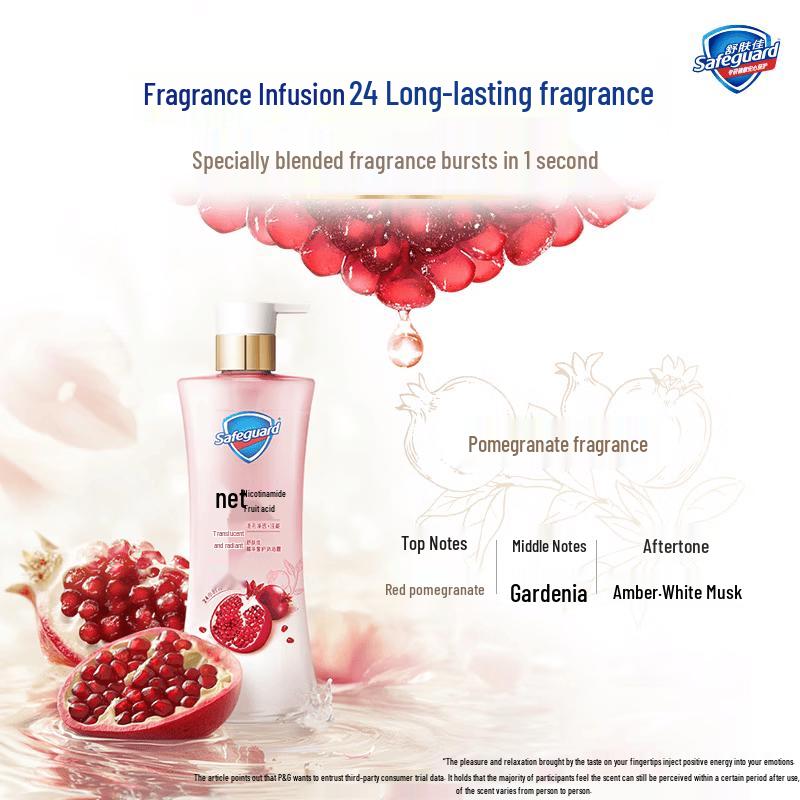 Safeguard Purifying Red Pomegranate Shower Gel
