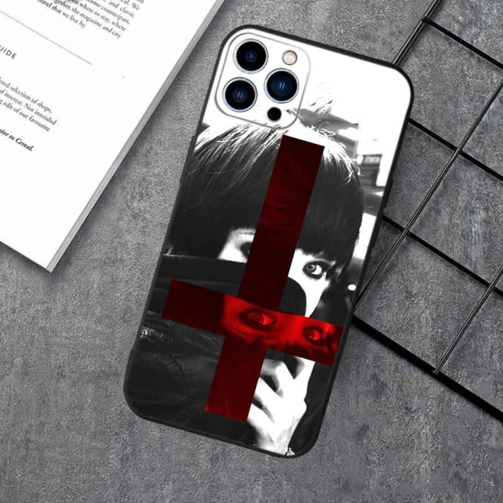 C-Crystal Castles Band  Phone Case For Apple iPhone 15,14,13,12,11,XS,XR,X,8,7,Pro,Max,Plus,mini Silicone Black Cover