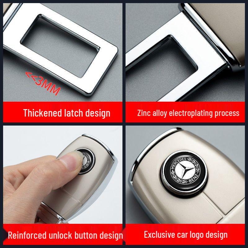 Car Seatbelt Extender & Clip Accessory