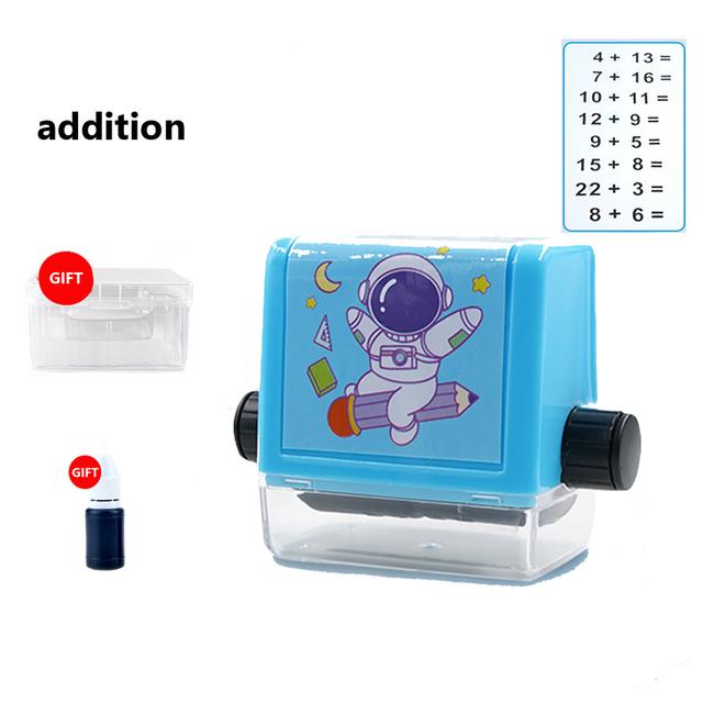Roller Digital Teaching Stamp Multiply Divide Addition Subtraction Maths Reusable Calculation Educational Exercises Within 100