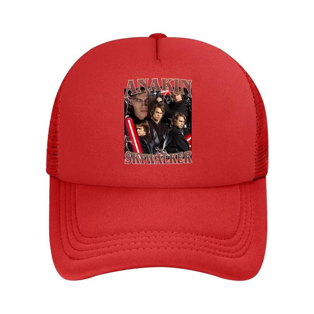 Anakin Skywalker Saga Fashion Mesh Baseball Cap Breathable Casual Hats Outdoor For Unisex's And Women's