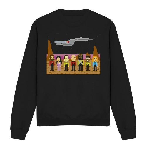 STAR TREK Unisex Adult The Next Generation Trexel Crew Sweatshirt