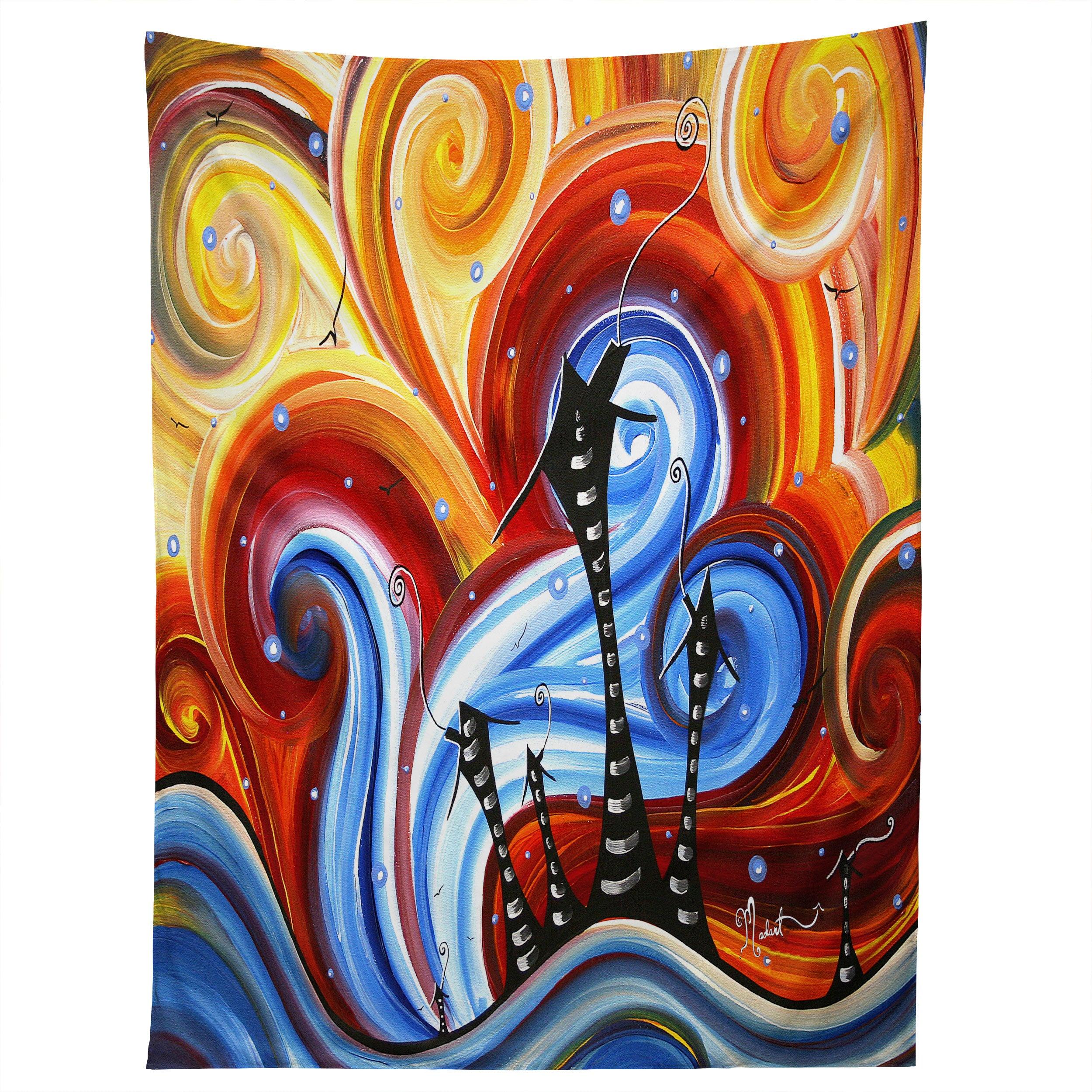 LITTLE VILLAGE tapestry 75x100