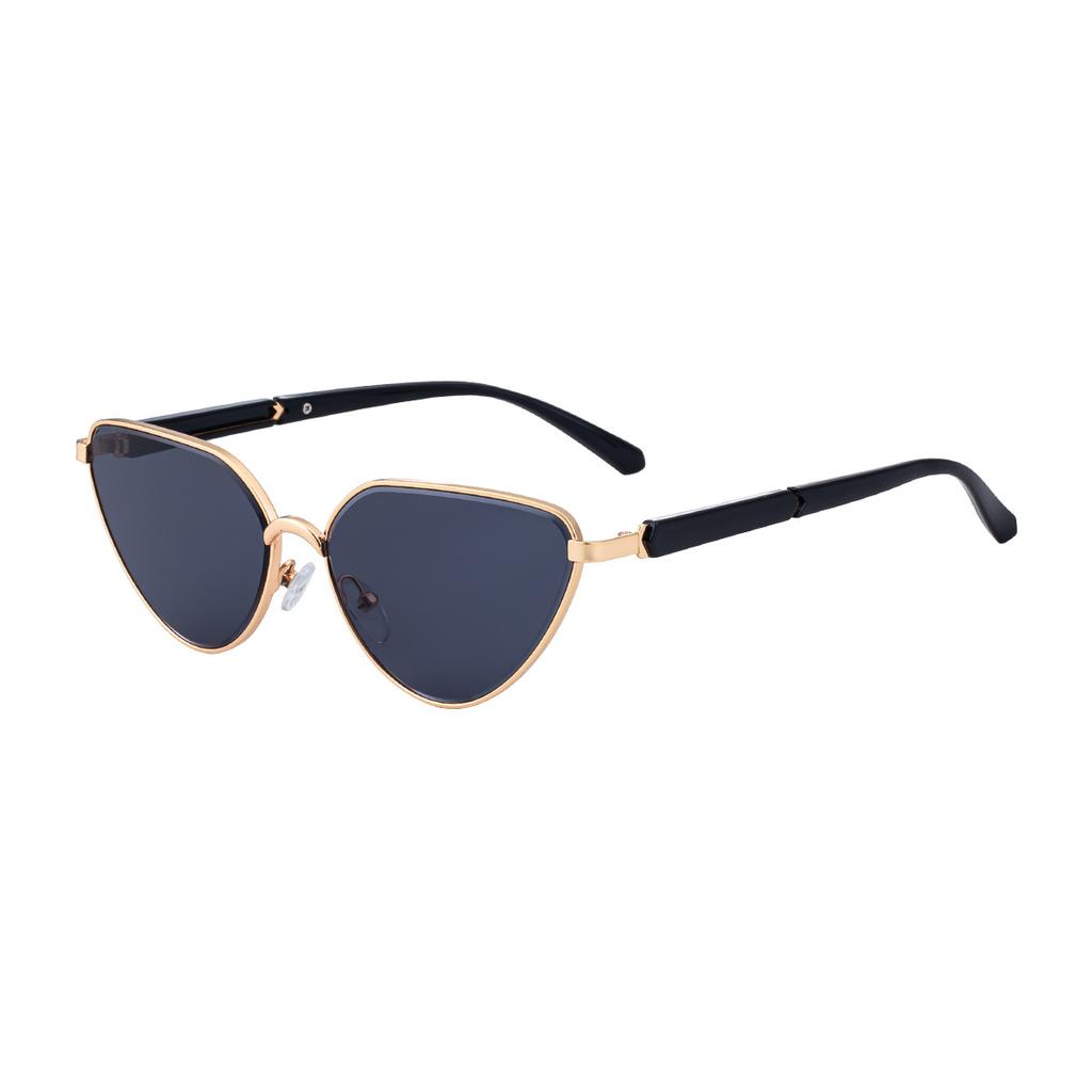 JYL TS Women's Cat-Eye - Metal-Frame Outdoor Sun-Protective Trendy SL-98357