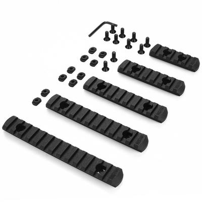 M Lok Picatinny Rail 5 7 9 11 13 Slots Mlok Scope Mount Weaver Nylon Picatinny Side Rails