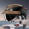 Junhao 3C Certified Universal Half Helmet: Breathable, All-Season Sun Protection for Men & Women.
