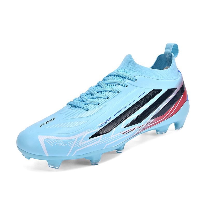 Women Men Long Stud Soccer Shoes Outdoor Football Cleats Training Sport Shoes Multi Color 36 To 45 36