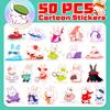 50 Cute Mr. Rabbit Stickers Cute Graffiti Notebook Mobile Phone Water Cup Stickers Hand Account Stickers