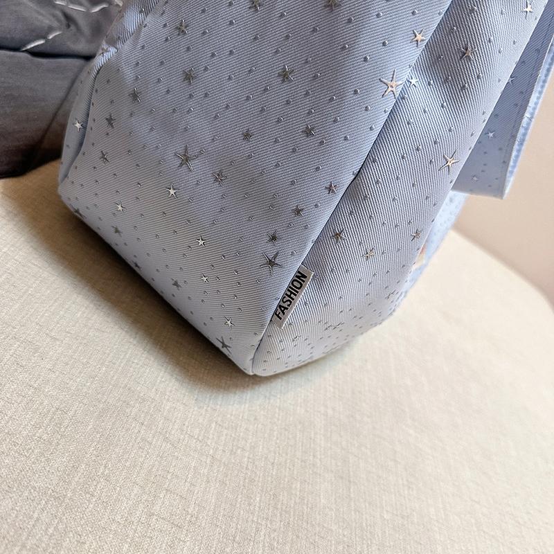 Gepunktete Schultertasche mit großem Fassungsvermögen, Damen-Arbeitstasche