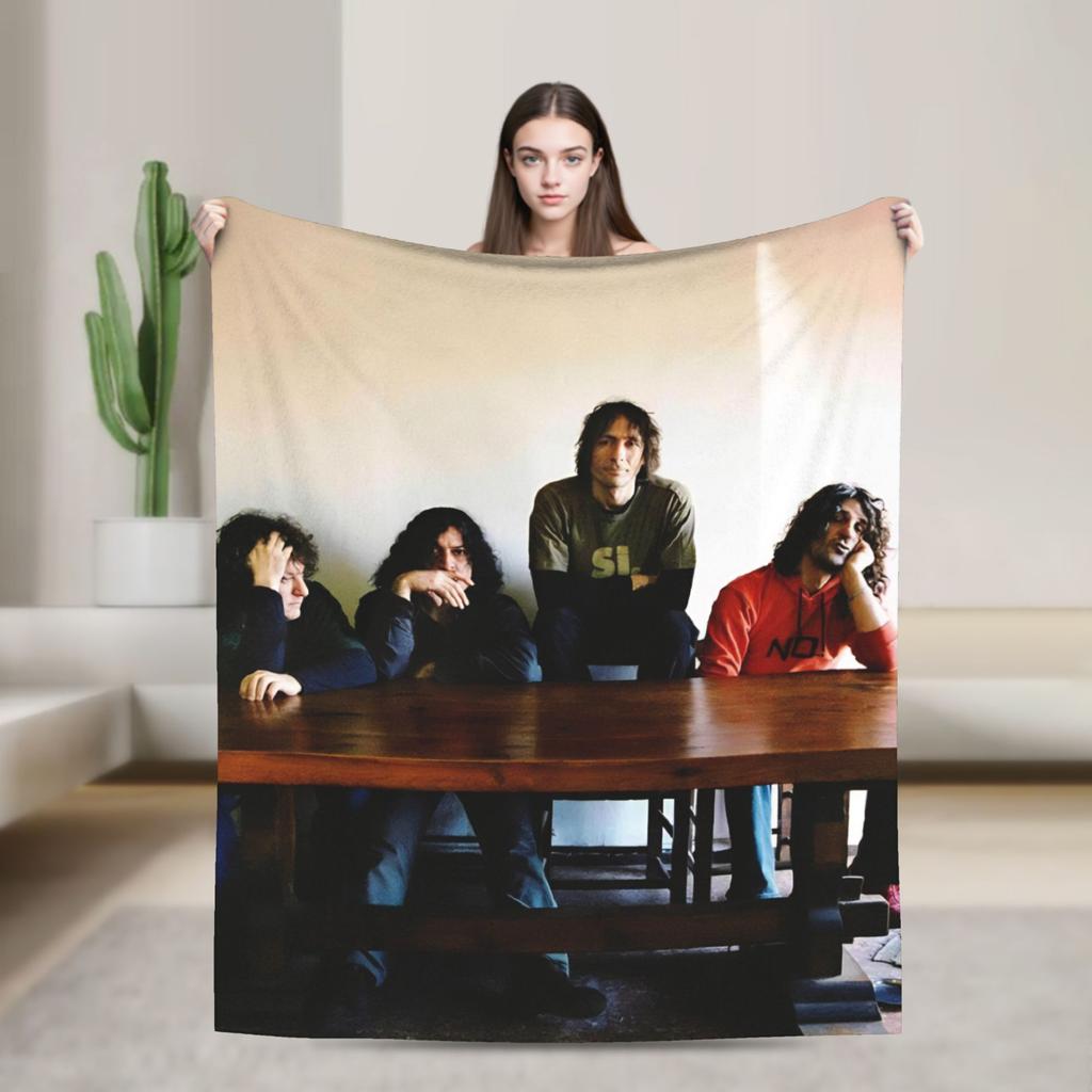 Coperta da viaggio Extremoduro Rock Band Premium Pile Flanella Leggera Coperta da Letto Coperta Morbida e Soffice Uso Stagione Singola