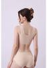 Plus Size Seamless Lace Push-Up Bra with Front Closure and Beautiful Back Design