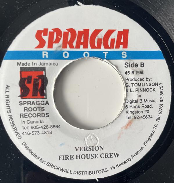 

7inch Record GENERAL PECOS, FIREHOUSE CREW - Vampire Dem NONE Spragga Roots Canada Reggae, Ska & Dub Used