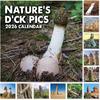 Gag Gifts - 2026 Funny Wall Calendar, Natures Dongs Calendar 2026, White Elephant Gifts, January 2026 - December 2026, 12" X 24" (Open), Hanging