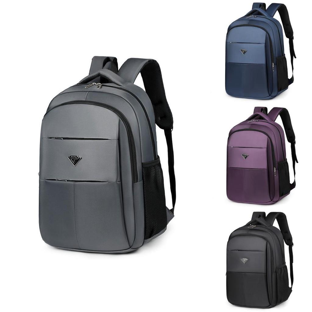 Travel Business Backpack Oxford 16in Laptop Pocket School Students Unisex Use