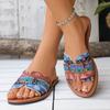 Fashion Summer Women Slippers 2025 New Fashion Platform Sandals Flat Heel Plus Size Slippers Sexy Designer Shoes for Women Slides Women