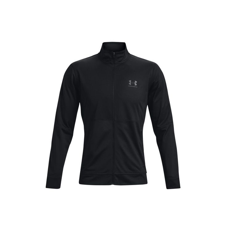 Under Armour Pique Track Jacket Men Black 1366202-001 S