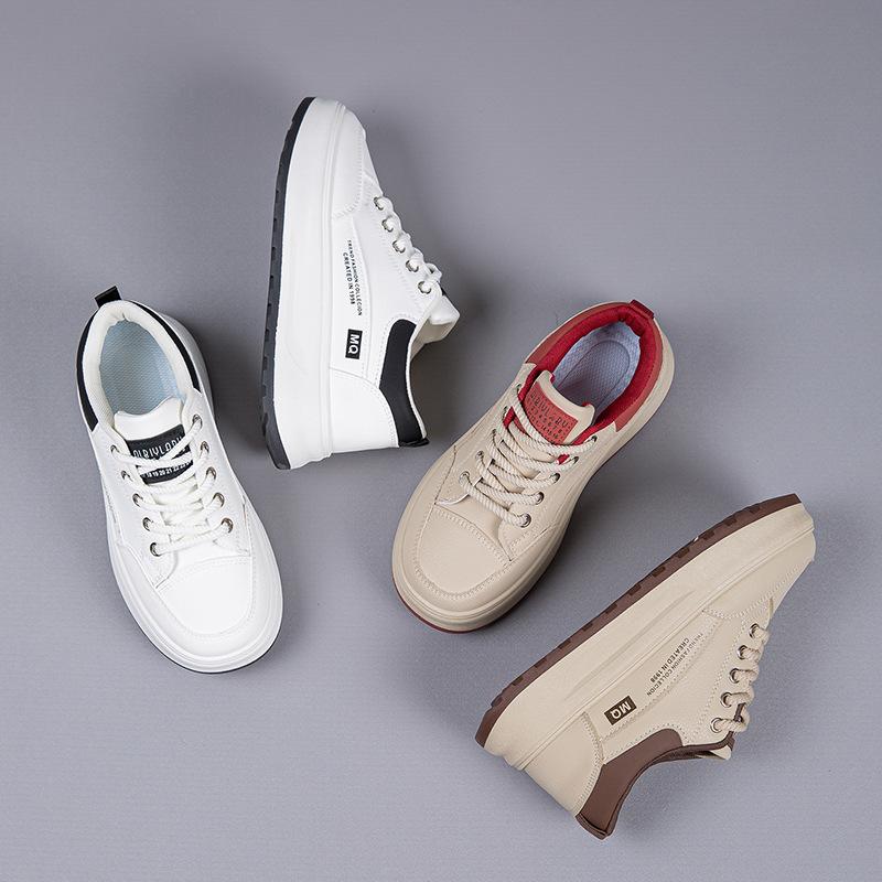 Best-selling Shoes: Women's Versatile Thick-soled Board Shoes, Soft-soled Sports Casual Shoes