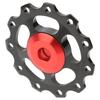 Mountain Bike Guide Wheel Durable Lightweight Bearing Anode Sturdy Aluminium Alloy 11 Tooth Rear Derailleur Pulley