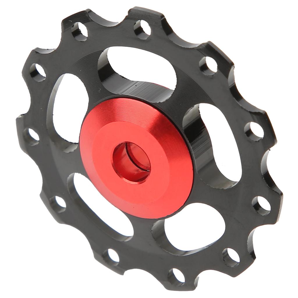 Mountain Bike Guide Wheel Durable Lightweight Bearing Anode Sturdy Aluminium Alloy 11 Tooth Rear Derailleur Pulley