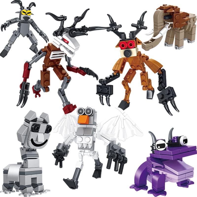 

Night Horror 99 Night Game Building BlocksIn The Forest Deer Monster Bricks for Boys Toys Birthday Christmats Gifts