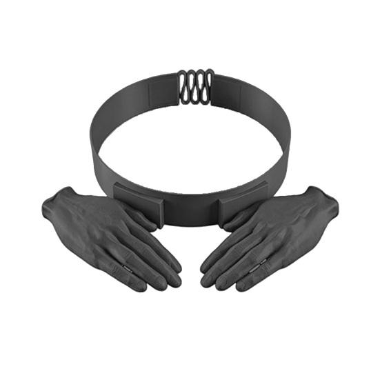 Sonnenhut Ultraleicht Verstellbare Passform Handflächenförmiger Sommerhut Freihändiger Sonnenschutz Stirnband Outdoor Sonnenschutz