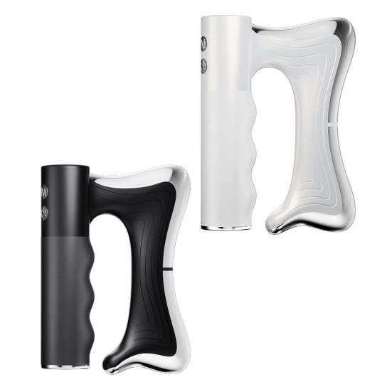 Electric Muscle Scraping Tool with 3 Modes LED Display Vibration Massage Scraper for Deep Tissue Relaxation Fast Charging Muscle Tension Relief Device