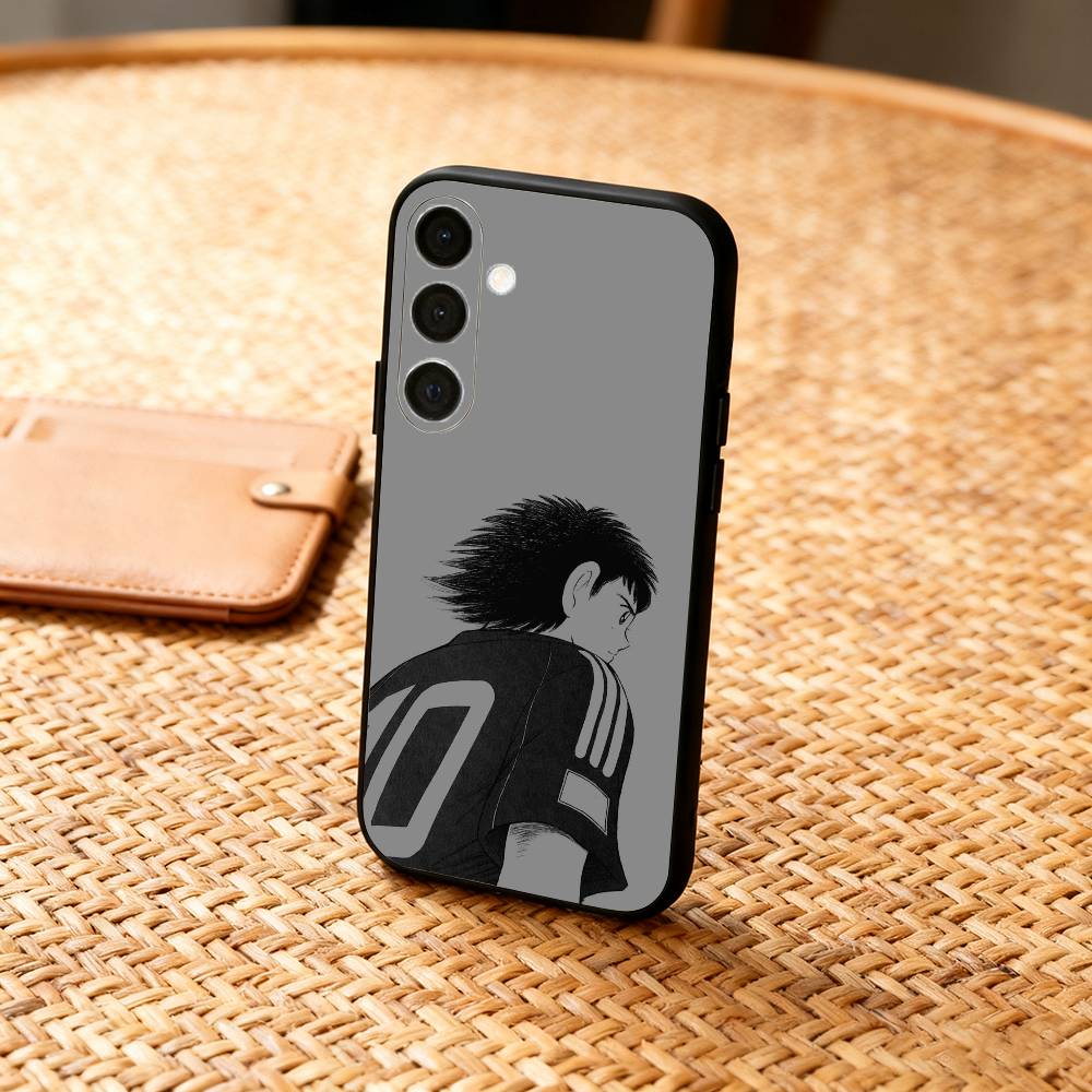 C-Comic C-Captain T-Tsubasas  Phone Case For Samsung  A73,72,71,53,52,51,22,91,80, Soft Black Cover