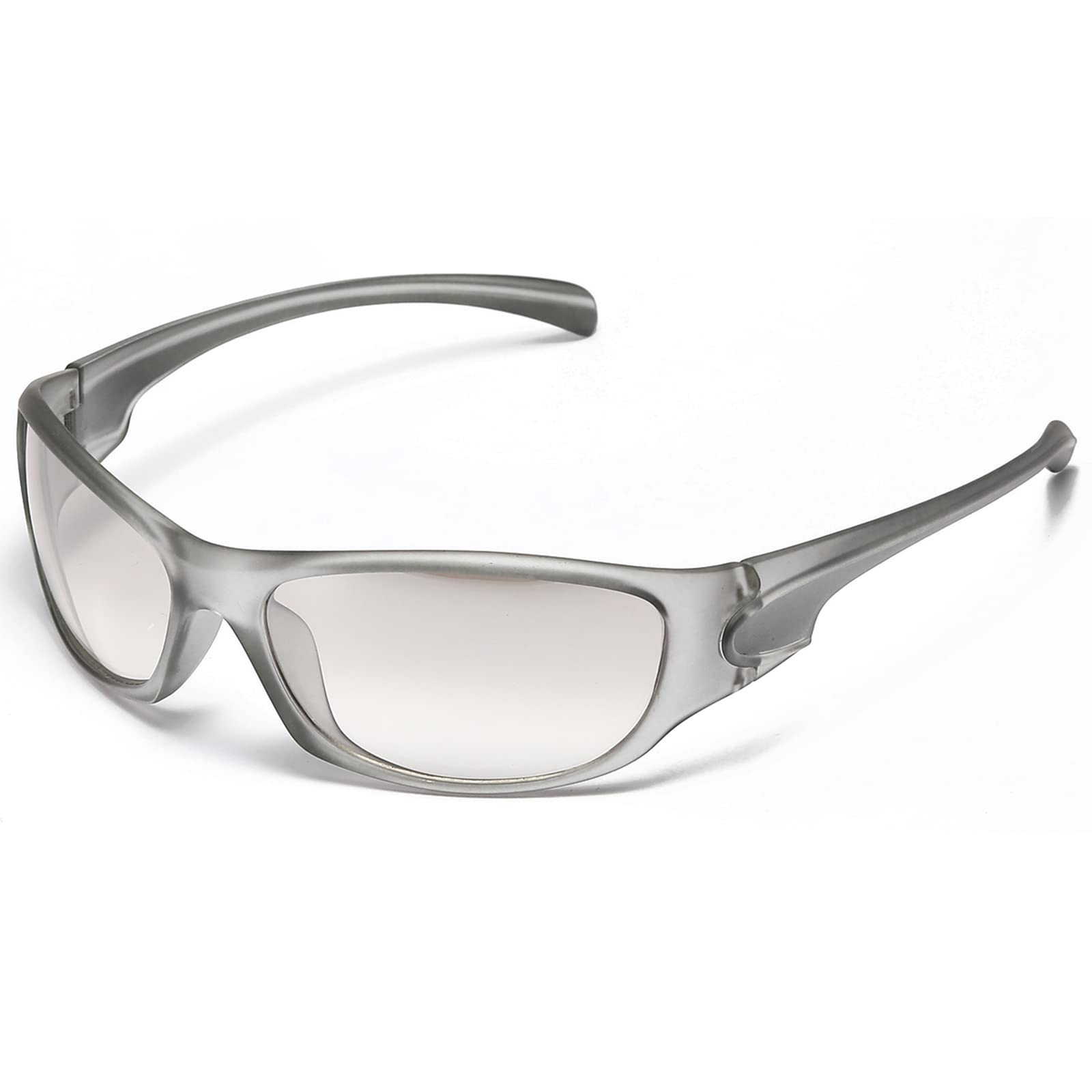 

Y2K Surround Fashion Futuristic Mirror Leg Bat Design [SHEEN KELLY] Women s Sunglasses, Men s