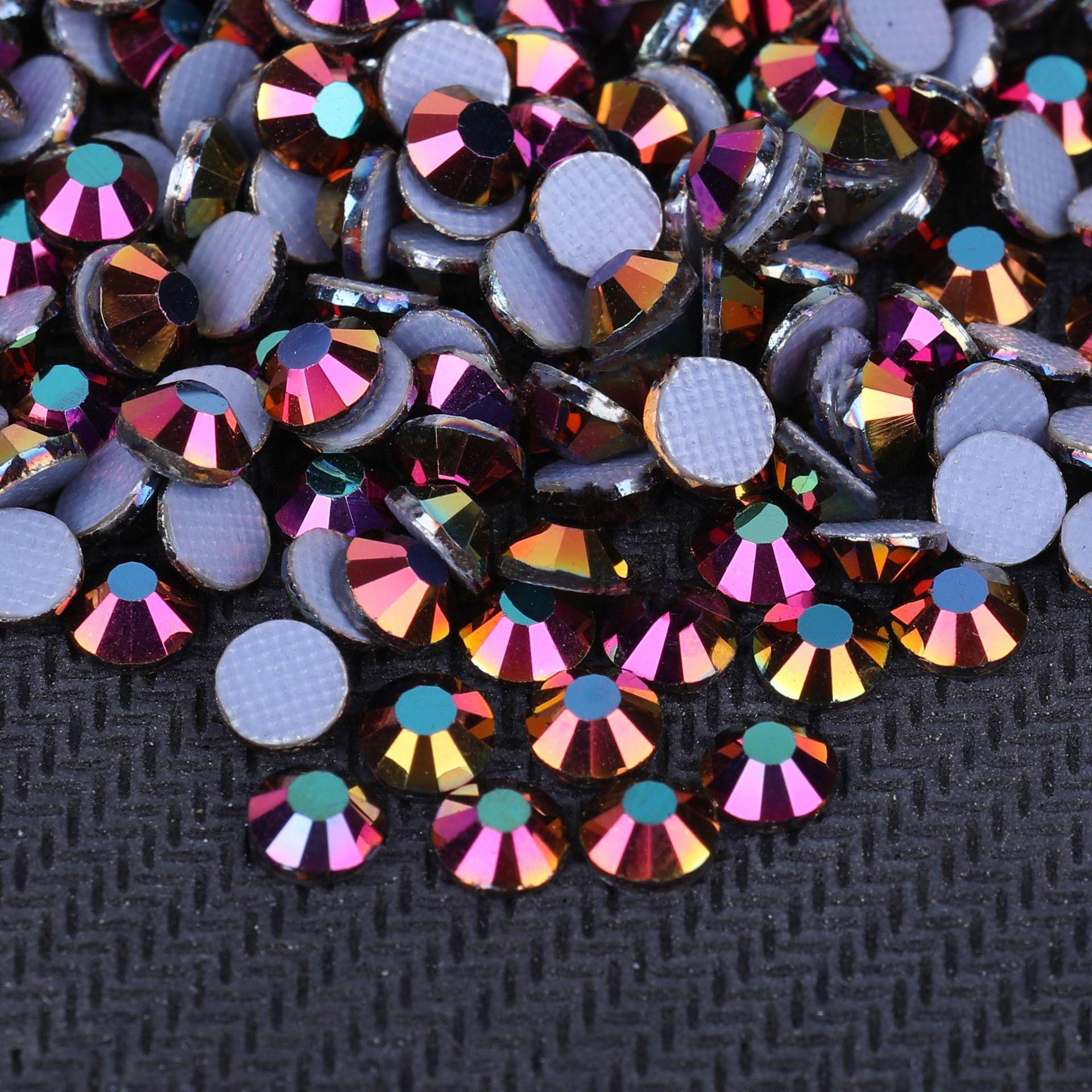 

М який Імітація Австрійського Гарячого Діаманта, Скляний Страз Гарячого Розплаву Клейова Основа DIY Чохол для Мобільного Телефону Аксесуари для Одягу SS3 #1440 pcs