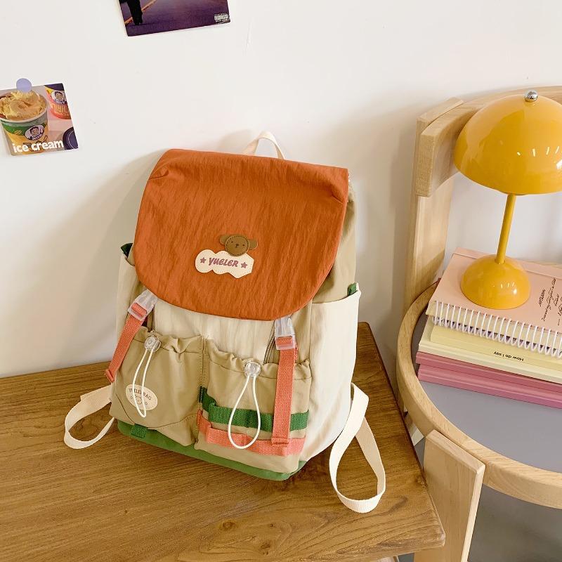

Mori s new high-value, fresh and sweet contrasting dopamine backpack, lightweight backpack for junior and senior high school students