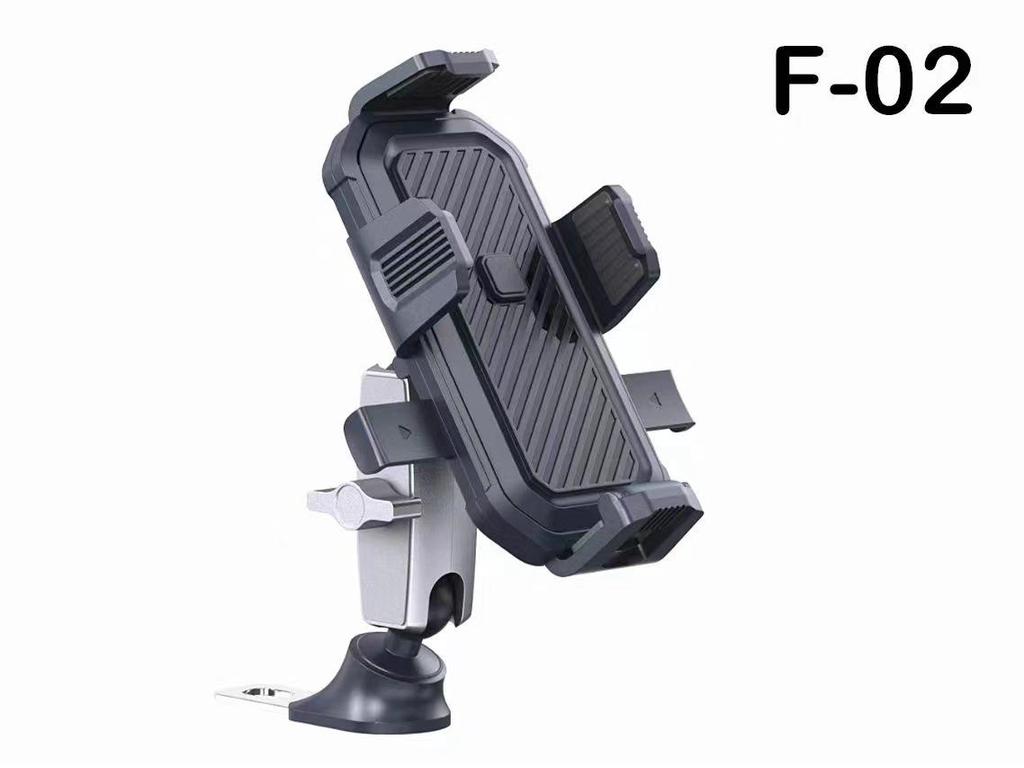F Series Cycling Phone Mount: Handlebar & Mirror Bracket for Bicycles and Motorcycles