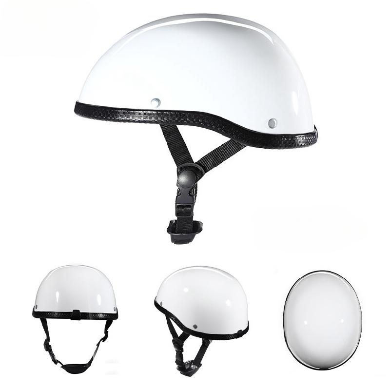 Lightweight Retro Open Face Motorcycle Helmet Breathable Summer Four Season Scooter Bike Half Helmet For Men Women