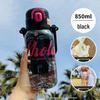 Shangtai Tritan Large-Capacity Straw Sports Cup with Scale & Double Drink Compartments.
